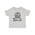 thumbnail image 1 of Inktastic Gigi and Papa Love Me Girls Baby T-Shirt, 1 of 5