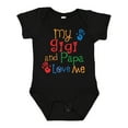thumbnail image 1 of Inktastic Gigi and Papa Love Me Grandkids Boys or Girls Baby Bodysuit, 1 of 5