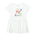 thumbnail image 1 of Inktastic Gigi and Papa Love Me Grandkids Girls Baby Dress, 1 of 5