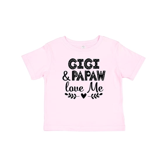 Inktastic Gigi and Papaw Love Me Boys or Girls Baby T-Shirt