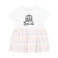 thumbnail image 1 of Inktastic Gigi and Pappy Love Me Girls Baby Dress, 1 of 5