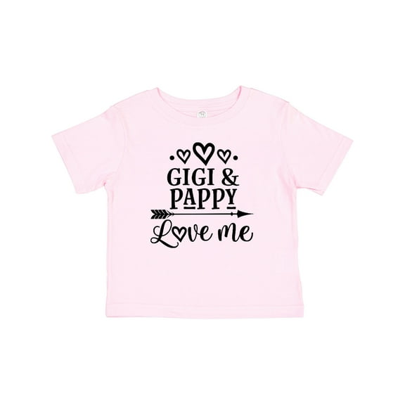 Inktastic Gigi and Pappy Love Me Girls Baby T-Shirt