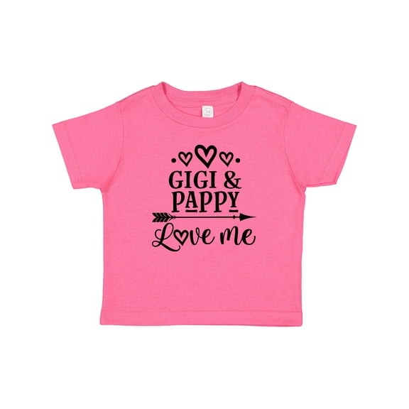 Inktastic Gigi and Pappy Love Me Girls Baby T-Shirt