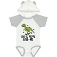 thumbnail image 1 of Inktastic Gigi and Pappy Love Me Grandson Boys Baby Bodysuit, 1 of 5