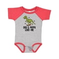 thumbnail image 1 of Inktastic Gigi and Pappy Love Me Grandson Boys Baby Bodysuit, 1 of 5