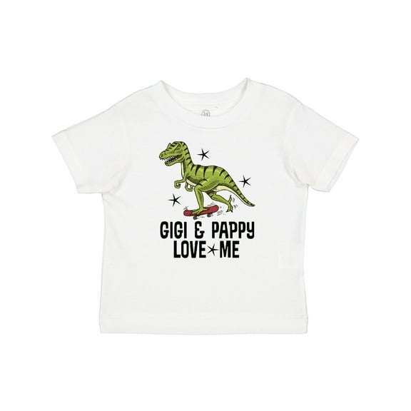 Inktastic Gigi and Pappy Love Me Grandson Boys Baby T-Shirt