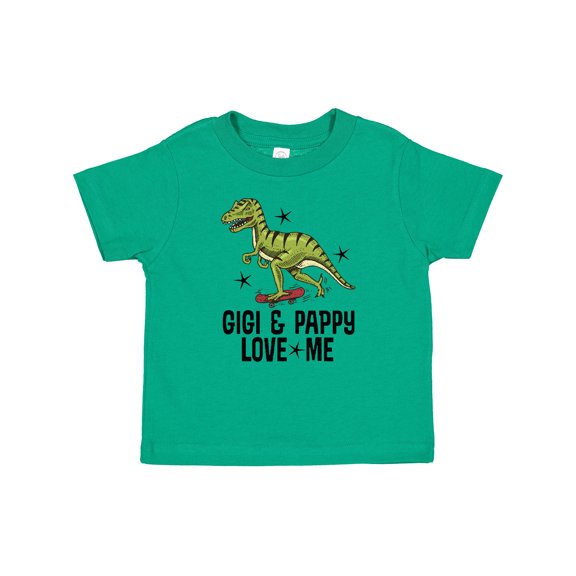 Inktastic Gigi and Pappy Love Me Grandson Boys Baby T-Shirt