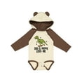 thumbnail image 1 of Inktastic Gigi and Pappy Love Me Grandson Boys Long Sleeve Baby Bodysuit, 1 of 5