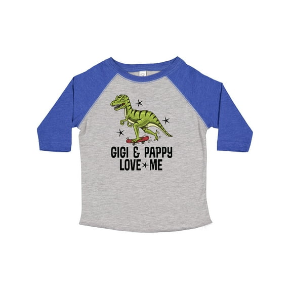 Inktastic Gigi and Pappy Love Me Grandson Boys Toddler T-Shirt