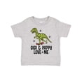 thumbnail image 1 of Inktastic Gigi and Pappy Love Me Grandson Boys Toddler T-Shirt, 1 of 5