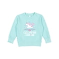 thumbnail image 1 of Inktastic Gigi and Pop Pop Unicorn Toddler Sweatshirt, 1 of 4