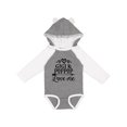 thumbnail image 1 of Inktastic Gigi and Poppop Love Me Girls Long Sleeve Baby Bodysuit, 1 of 5