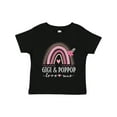 thumbnail image 1 of Inktastic Gigi and Poppop Love Me Rainbow Girls Toddler T-Shirt, 1 of 5