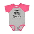 thumbnail image 1 of Inktastic Gigi and Poppop Love Me Girls Baby Bodysuit, 1 of 5
