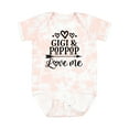 thumbnail image 1 of Inktastic Gigi and Poppop Love Me Girls Baby Bodysuit, 1 of 5