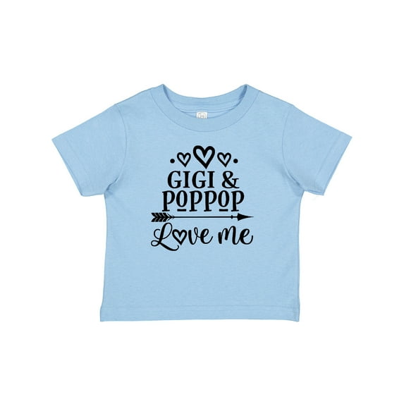 Inktastic Gigi and Poppop Love Me Girls Baby T-Shirt