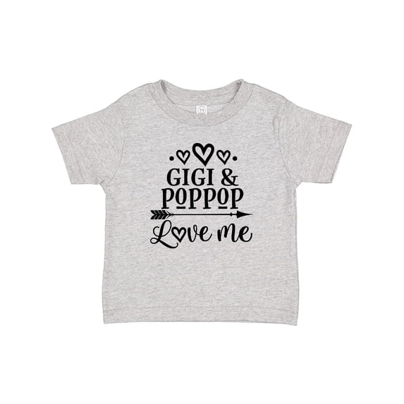 Inktastic Gigi and Poppop Love Me Girls Baby T-Shirt