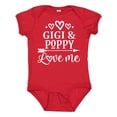 thumbnail image 1 of Inktastic Gigi and Poppy Love Me Boys or Girls Baby Bodysuit, 1 of 5
