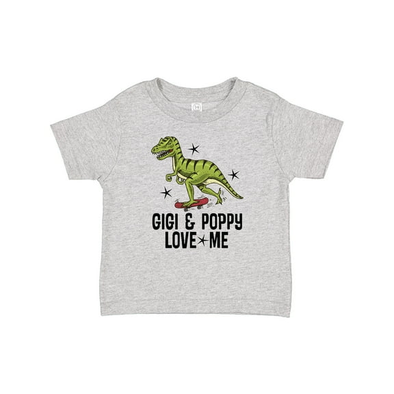 Inktastic Gigi and Poppy Love Me Dinosaur Boys Baby T-Shirt