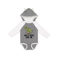 thumbnail image 1 of Inktastic Gigi and Poppy Love Me Dinosaur Boys Long Sleeve Baby Bodysuit, 1 of 5