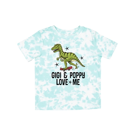 Inktastic Gigi and Poppy Love Me Dinosaur Boys Toddler T-Shirt