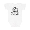 thumbnail image 1 of Inktastic Gigi and Poppy Love Me Girls Baby Bodysuit, 1 of 5