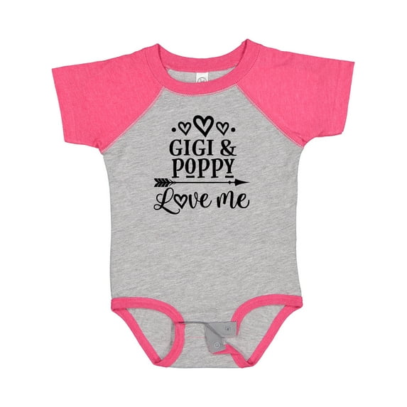 Inktastic Gigi and Poppy Love Me Girls Baby Bodysuit