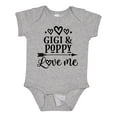 thumbnail image 1 of Inktastic Gigi and Poppy Love Me Girls Baby Bodysuit, 1 of 5