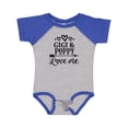 thumbnail image 1 of Inktastic Gigi and Poppy Love Me Girls Baby Bodysuit, 1 of 5