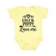 thumbnail image 1 of Inktastic Gigi and Poppy Love Me Girls Baby Bodysuit, 1 of 5