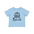 thumbnail image 1 of Inktastic Gigi and Poppy Love Me Girls Baby T-Shirt, 1 of 5