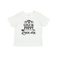 thumbnail image 1 of Inktastic Gigi and Poppy Love Me Girls Baby T-Shirt, 1 of 5