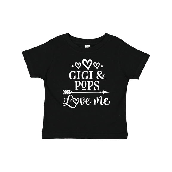 Inktastic Gigi and Pops Love Me Boys or Girls Baby T-Shirt
