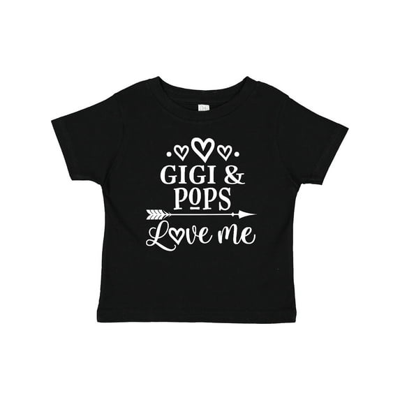 Inktastic Gigi and Pops Love Me Boys or Girls Baby T-Shirt