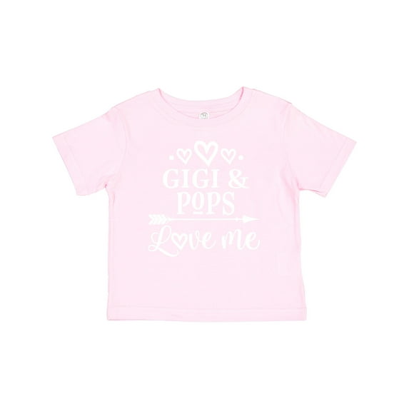 Inktastic Gigi and Pops Love Me Boys or Girls Baby T-Shirt