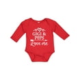 thumbnail image 1 of Inktastic Gigi and Pops Love Me Boys or Girls Long Sleeve Baby Bodysuit, 1 of 5