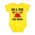 thumbnail image 1 of Inktastic Gigi and Pops Love Me Grandchild Boys or Girls Baby Bodysuit, 1 of 5