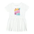 thumbnail image 1 of Inktastic Gigi and Pops Love Me Granddaughter Girls Baby Dress, 1 of 5