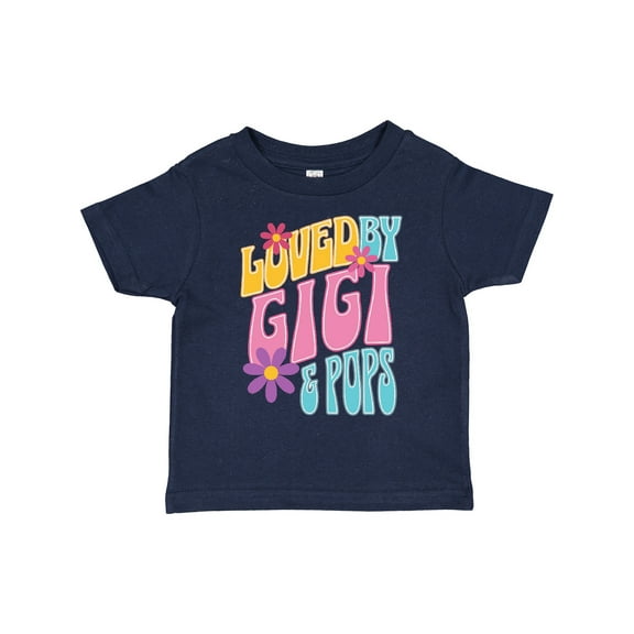 Inktastic Gigi and Pops Love Me Granddaughter Girls Toddler T-Shirt