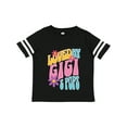 thumbnail image 1 of Inktastic Gigi and Pops Love Me Granddaughter Girls Toddler T-Shirt, 1 of 5