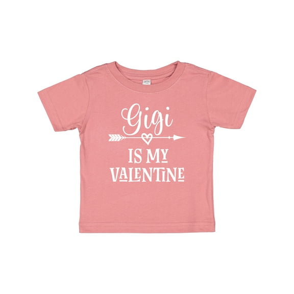 Inktastic Gigi is my Valentine Boys or Girls Baby T-Shirt