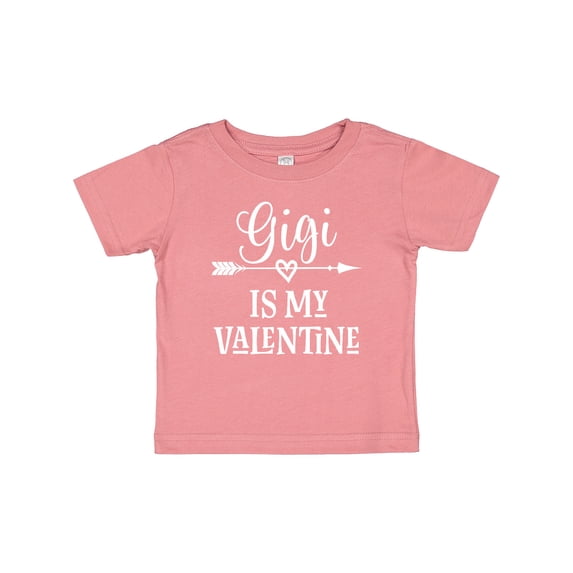 Inktastic Gigi is my Valentine Boys or Girls Baby T-Shirt