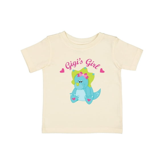 Inktastic Gigi's Girl Dinosaur Girls Baby T-Shirt