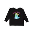 thumbnail image 1 of Inktastic Gigi's Girl Dinosaur Girls Long Sleeve Toddler T-Shirt, 1 of 5