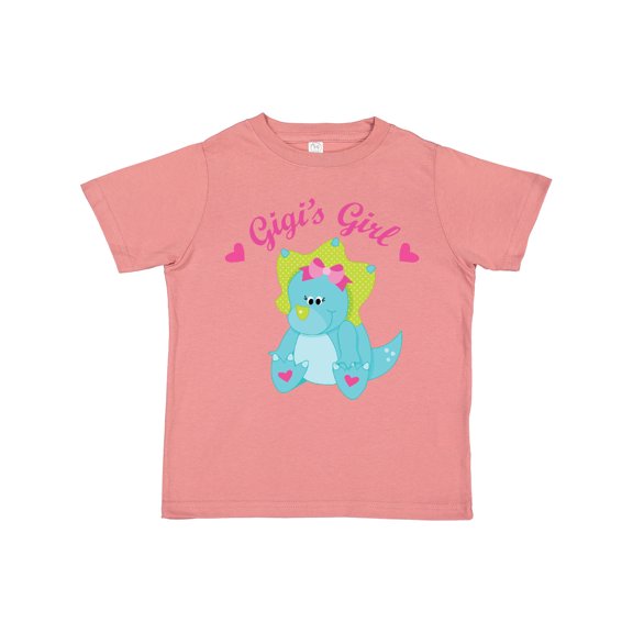Inktastic Gigi's Girl Dinosaur Girls Toddler T-Shirt