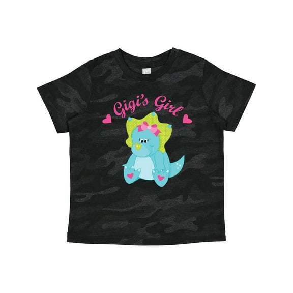 Inktastic Gigi's Girl Dinosaur Girls Toddler T-Shirt