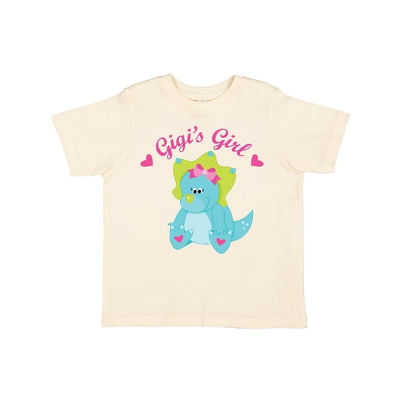 Inktastic Gigi's Girl Dinosaur Girls Toddler T-Shirt