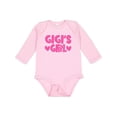 thumbnail image 1 of Inktastic Gigi's Girl Granddaughter Gift Girls Long Sleeve Baby Bodysuit, 1 of 5