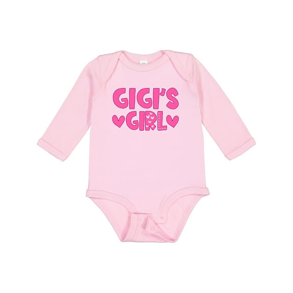 Inktastic Gigi's Girl Granddaughter Gift Girls Long Sleeve Baby Bodysuit