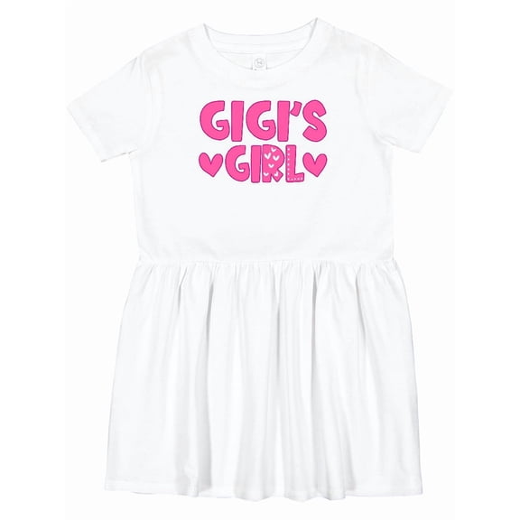 Inktastic Gigi's Girl Granddaughter Girls Toddler Dress